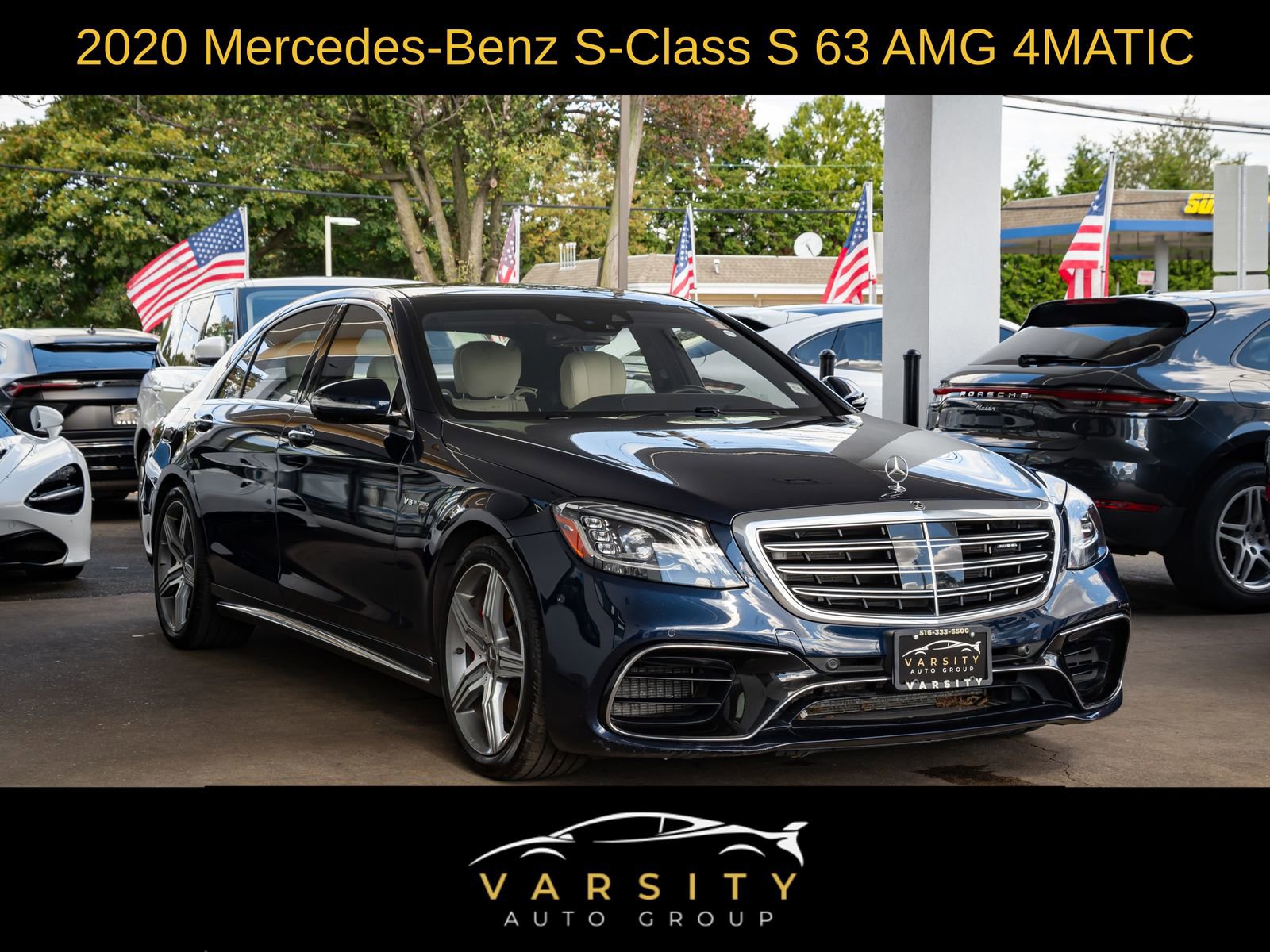 Used 2020 Mercedes-Benz S 63 AMG S 63 AMG image 3