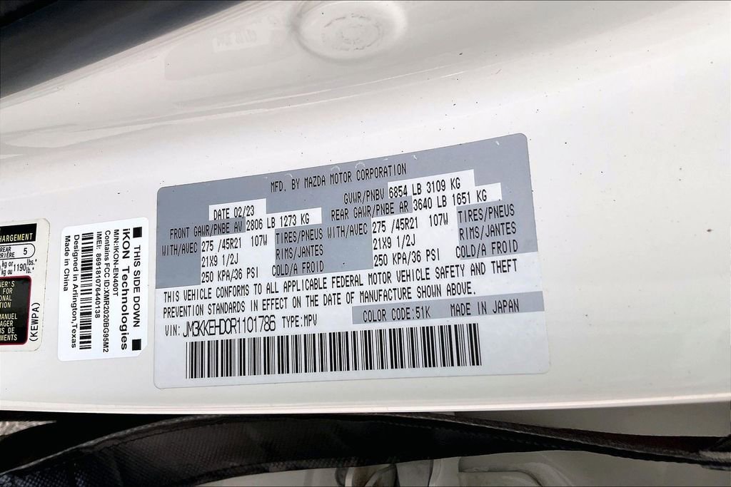 Certified 2024 MAZDA CX-90 3.3 Turbo w/ Premium Plus Pkg image 33