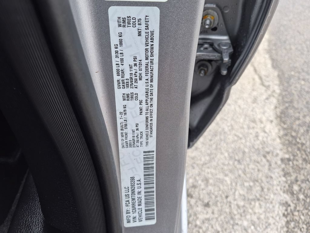 Used 2022 RAM 1500 Big Horn RWD image 22