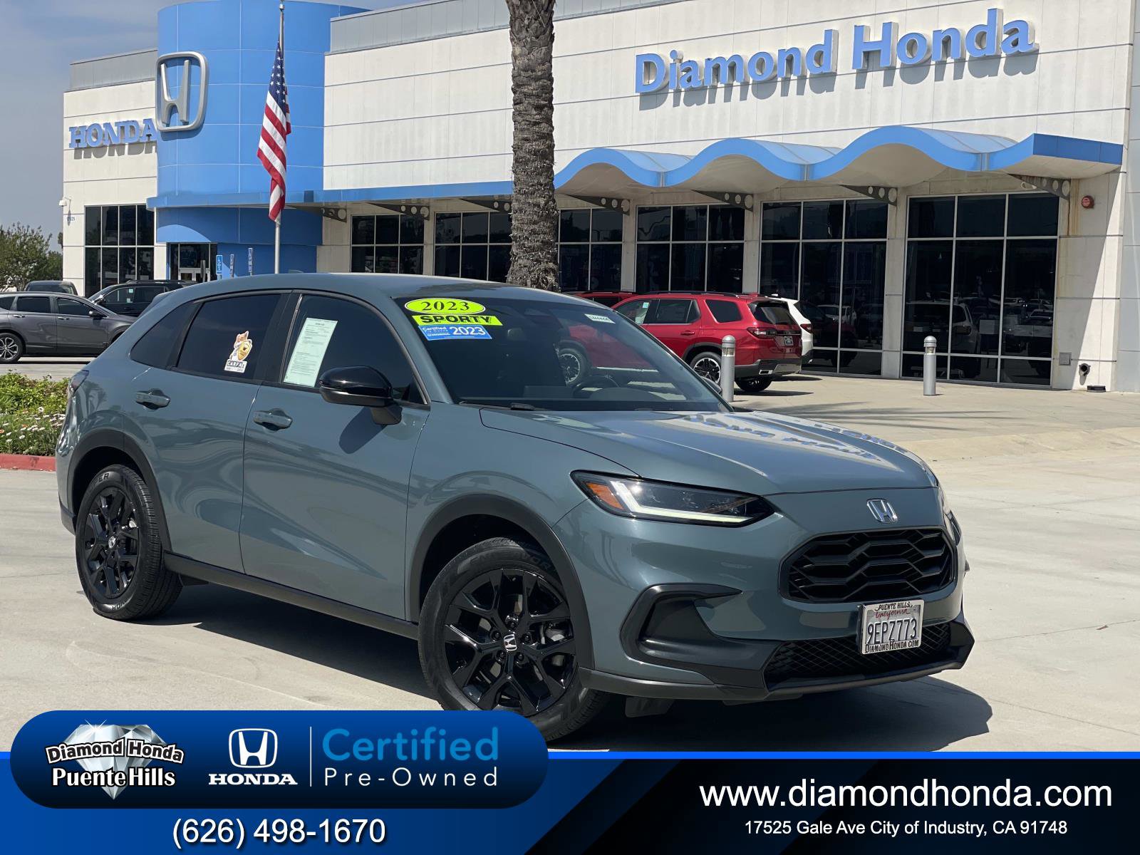 Certified 2023 Honda HR-V Sport image 1