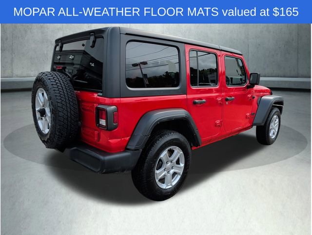 Used 2021 Jeep Wrangler Unlimited Sport w/ Cold Weather Group AWD/4WD image 7