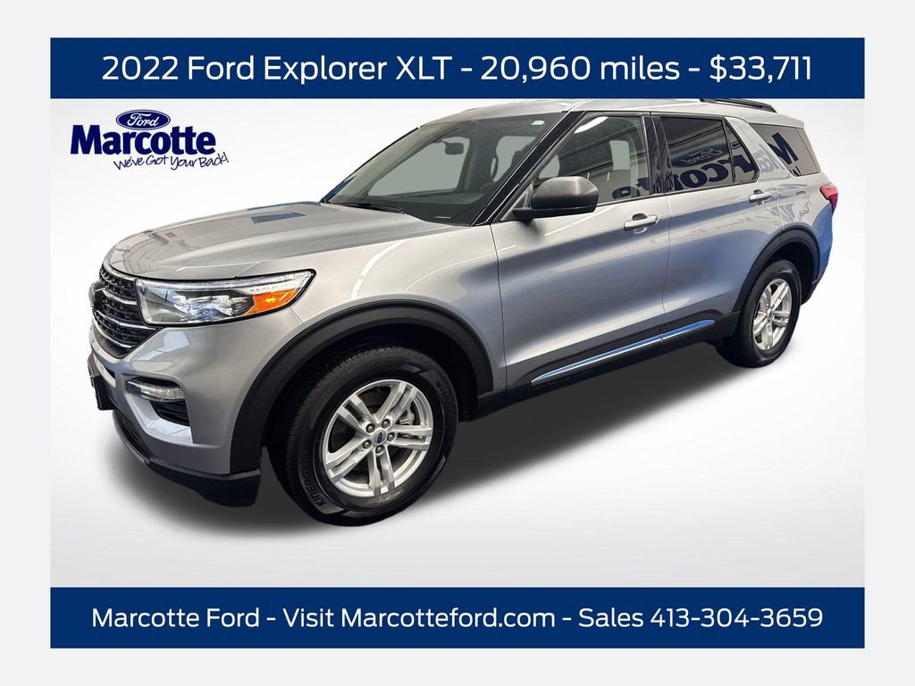 Used 2022 Ford Explorer XLT w/ Equipment Group 202A AWD/4WD image 1
