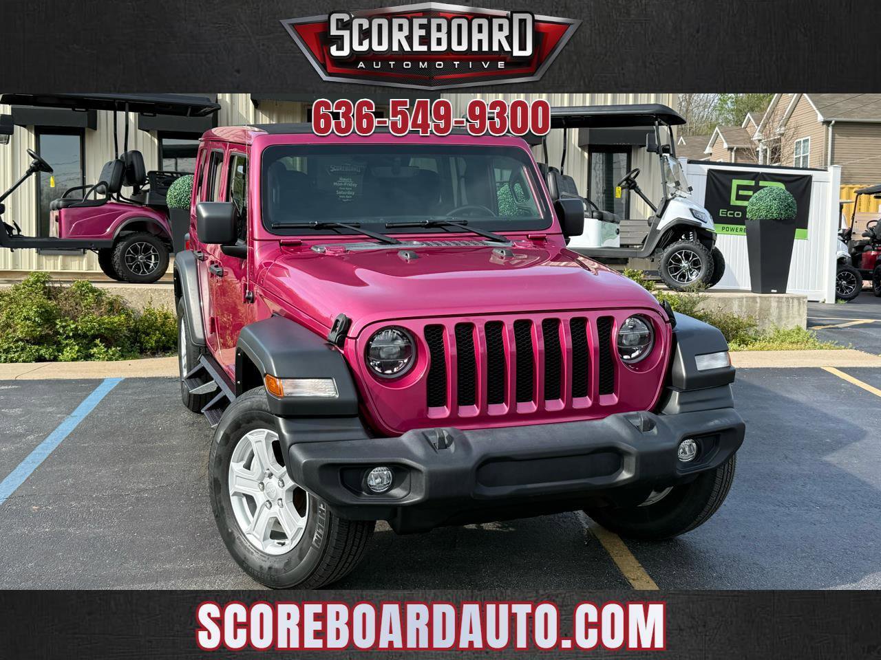 Used 2022 Jeep Wrangler Unlimited Sport w/ Sun And Sound Package AWD/4WD image 1