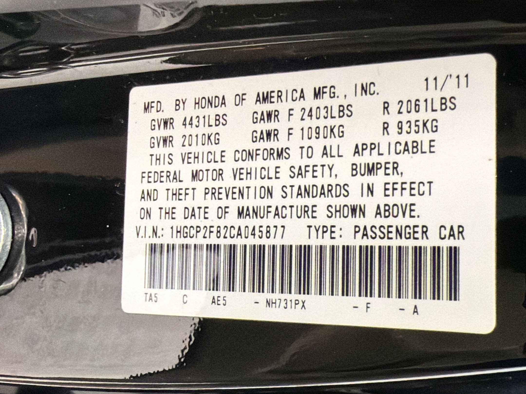 Used 2012 Honda Accord EX-L image 20