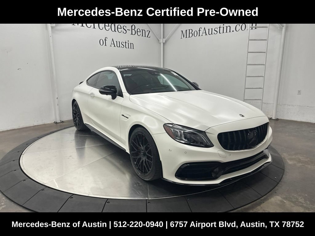 Certified 2021 Mercedes-Benz C 63 AMG S w/ AMG Aerodynamics Package