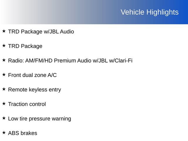 Used 2022 Toyota Camry TRD w/ TRD Package w/JBL Audio FWD image 4