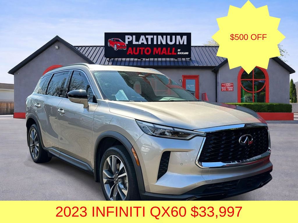 Used 2023 INFINITI QX60 Luxe w/ Cargo Package AWD/4WD 360° Tour