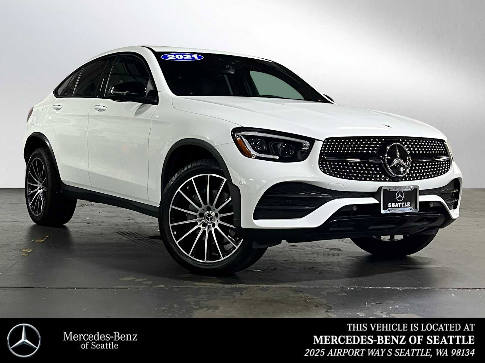 Certified 2021 Mercedes-Benz GLC 300 4MATIC Coupe