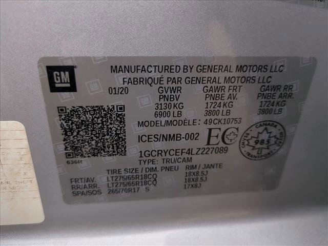 Used 2020 Chevrolet Silverado 1500 Custom Trail Boss image 25