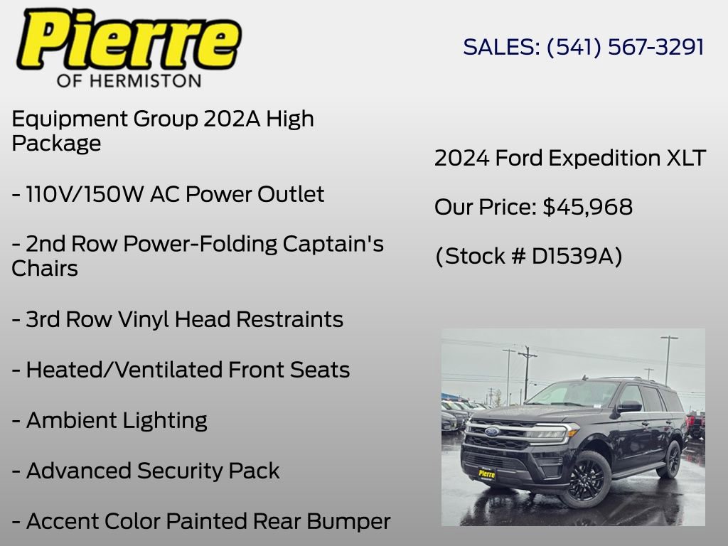Certified 2024 Ford Expedition XLT AWD/4WD image 6