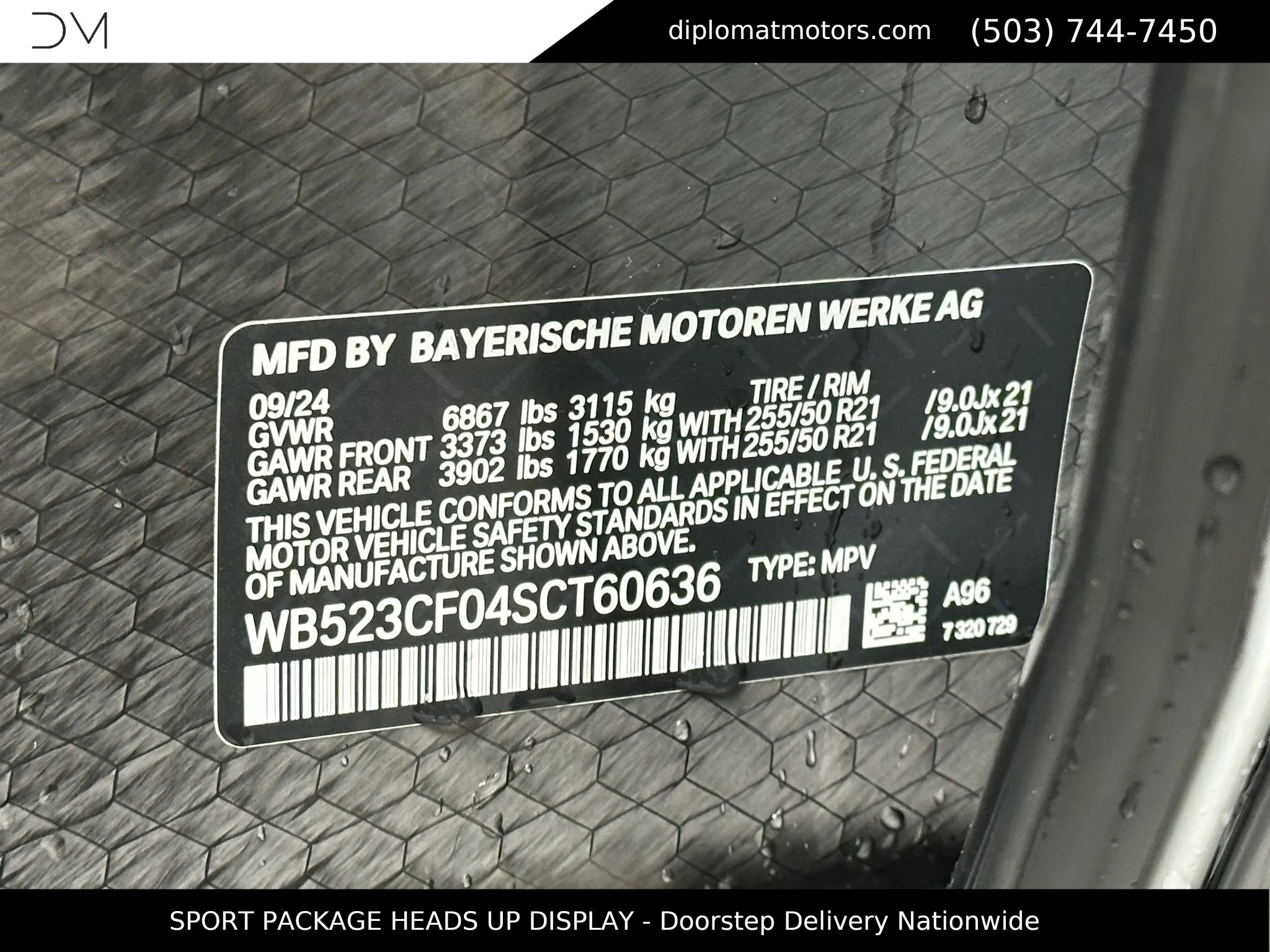 Used 2025 BMW iX xDrive50 w/ Sport Package image 47