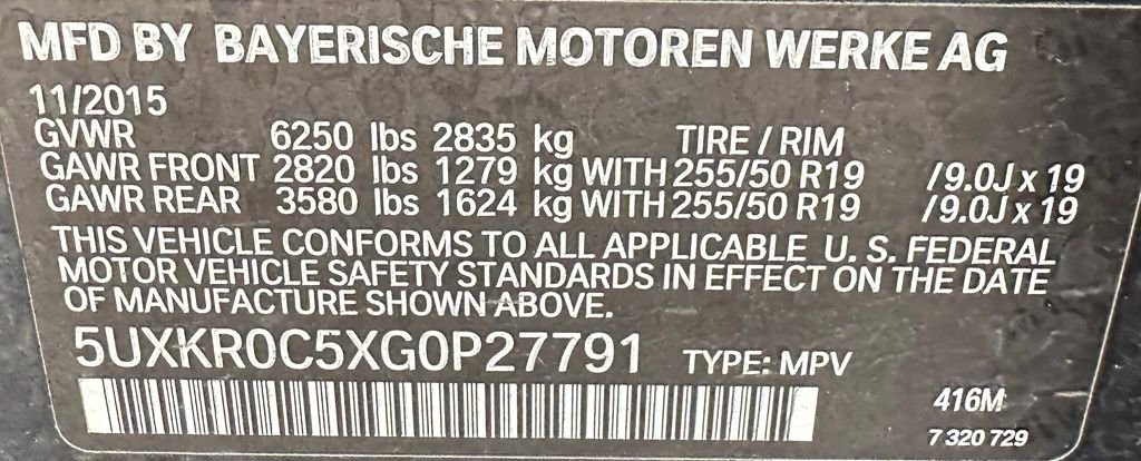 Used 2016 BMW X5 xDrive35i AWD/4WD image 43