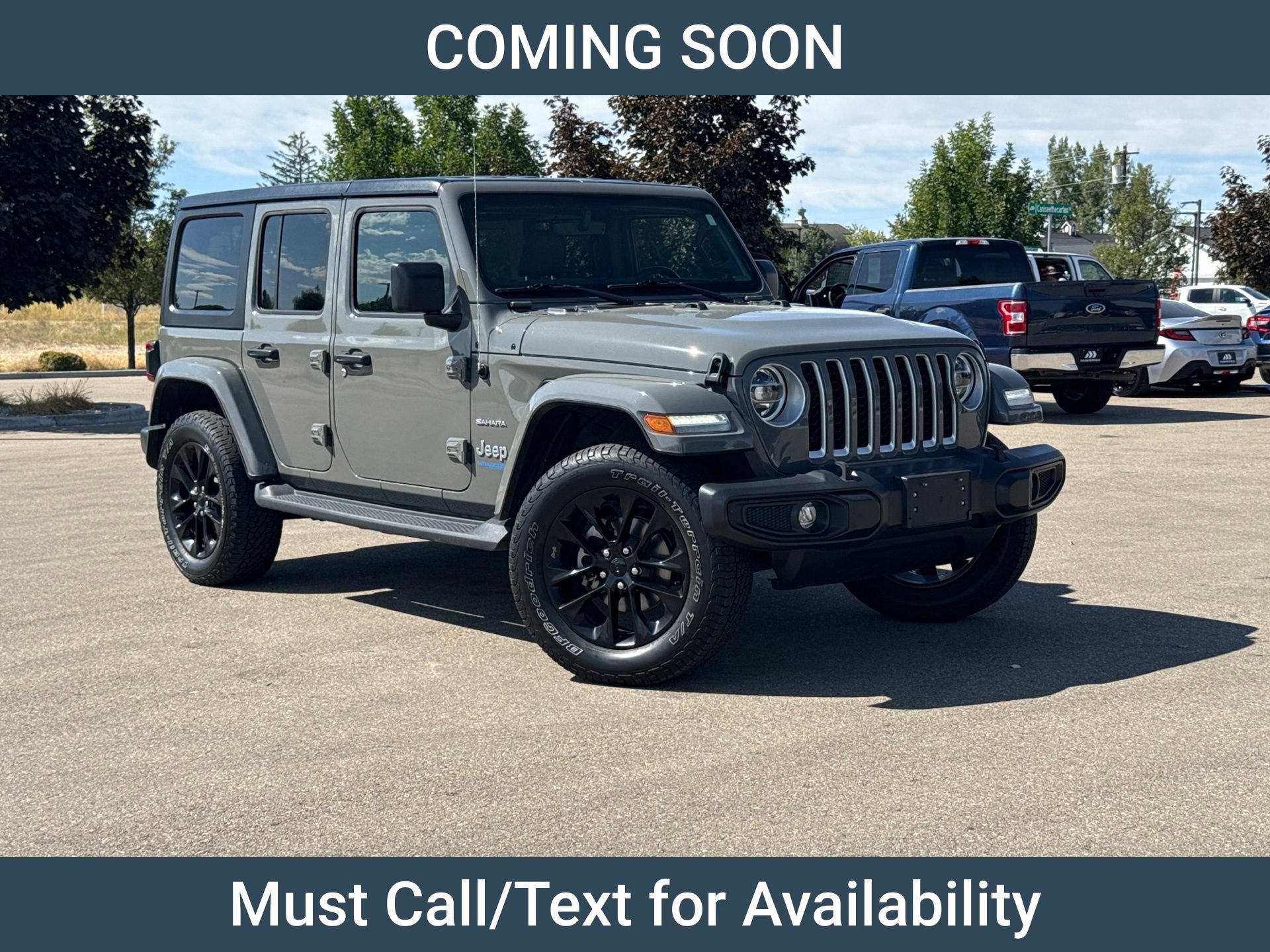 Used 2021 Jeep Wrangler Unlimited Sahara w/ Cold Weather Group
