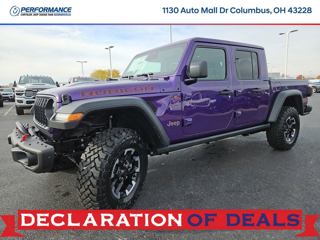 New 2026 Jeep Gladiator Rubicon w/ Steel Bumper Group image 3
