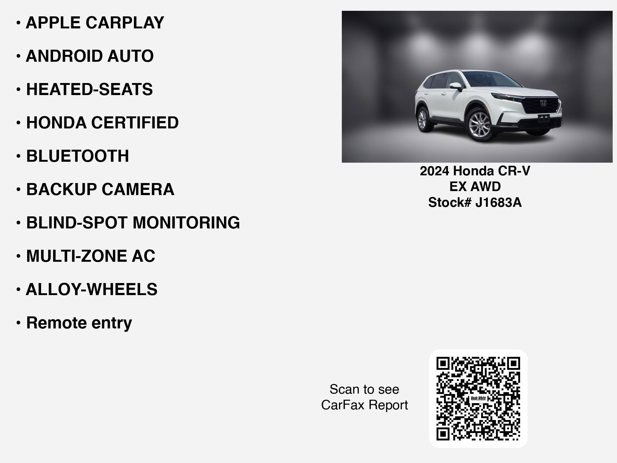 Used 2024 Honda CR-V EX image 33