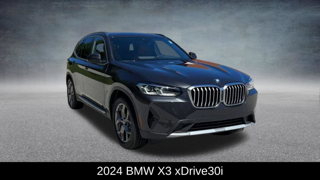 Used 2024 BMW X3 xDrive30i w/ Premium Package w/ZPA AWD/4WD image 3