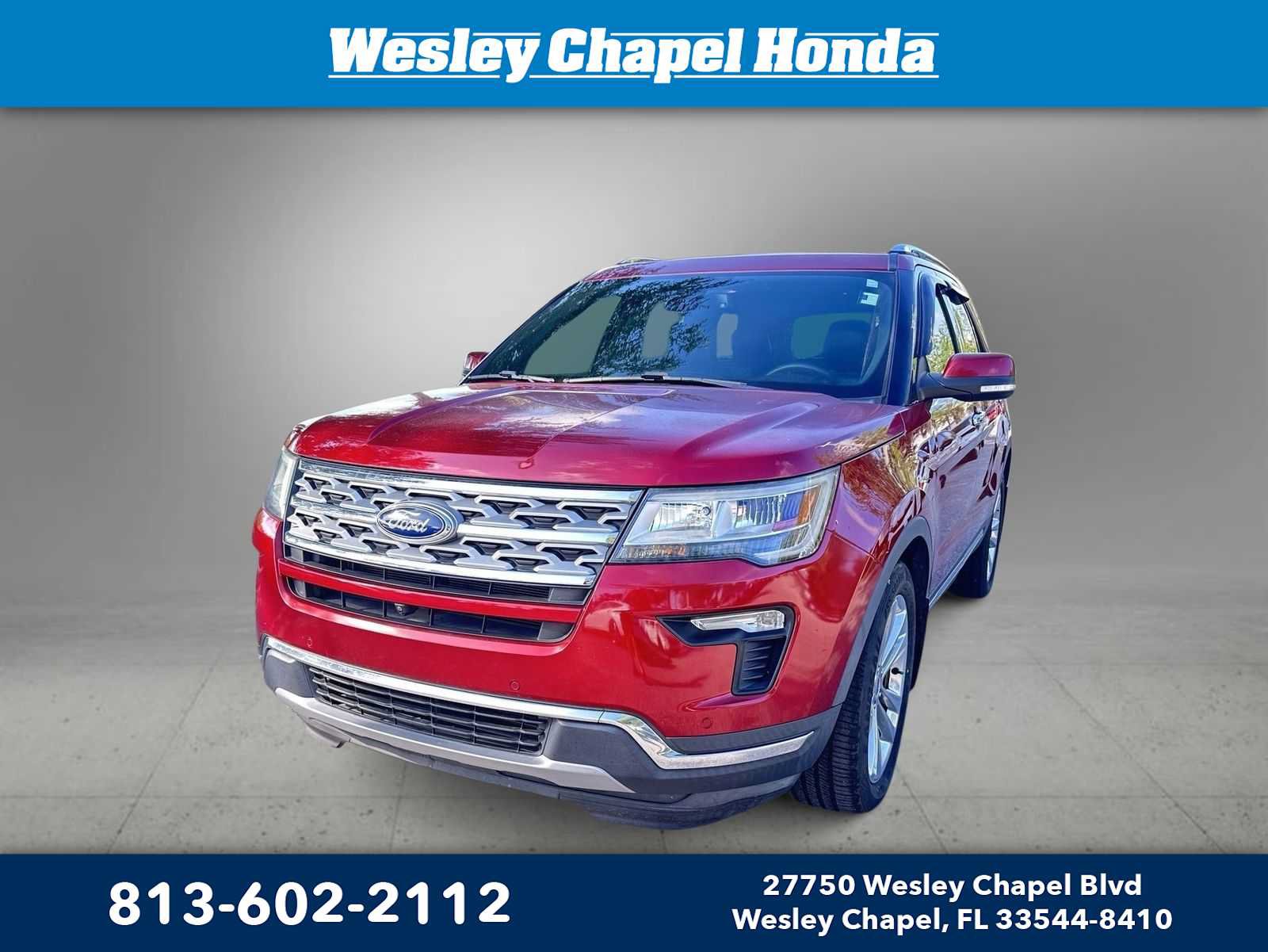 Used 2018 Ford Explorer Limited w/ Ford Safe & Smart Package FWD image 1