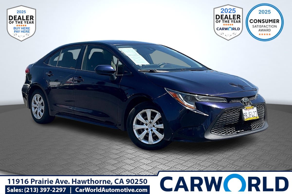 Used 2020 Toyota Corolla LE FWD image 1