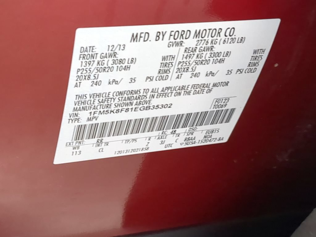Used 2014 Ford Explorer Limited w/ Equipment Group 302A AWD/4WD image 41