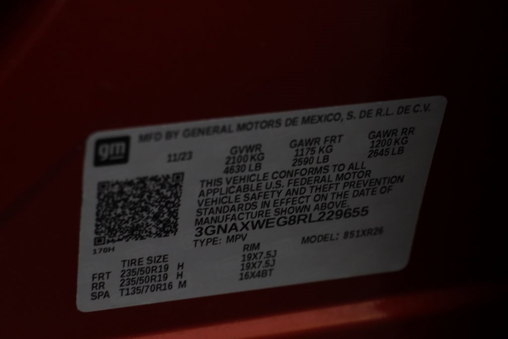 Certified 2024 Chevrolet Equinox RS image 23