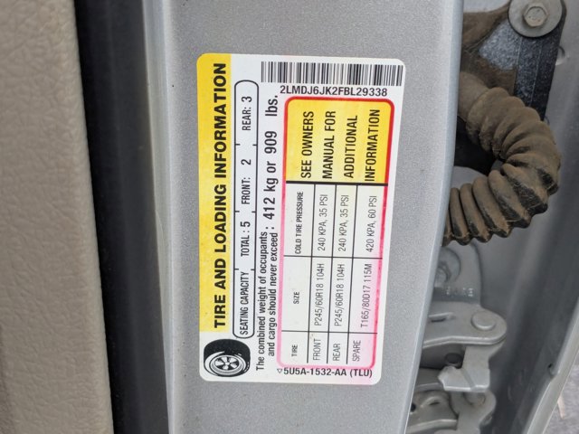 Used 2015 Lincoln MKX FWD w/ Equipment Group 101A image 15