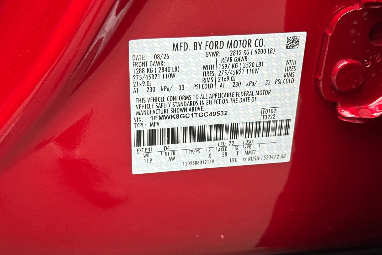 New 2026 Ford Explorer ST w/ Sun And Sound Package AWD/4WD image 30