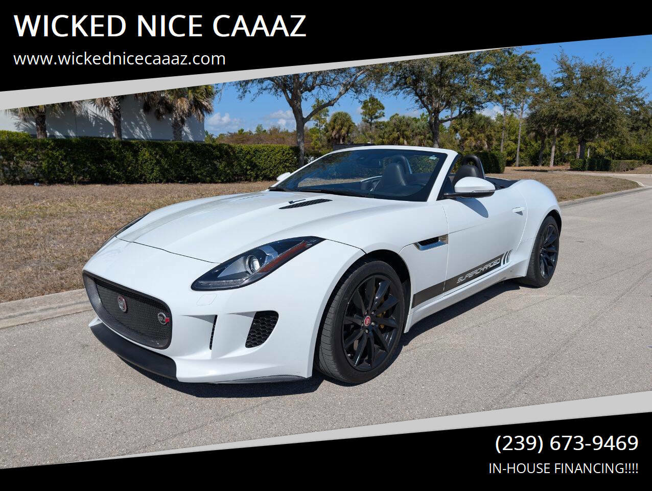Used 2016 Jaguar F-TYPE Convertible image 1