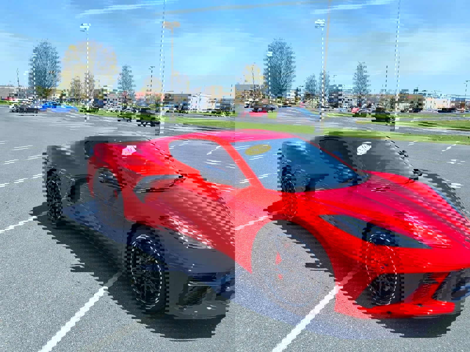 Used 2020 Chevrolet Corvette Stingray Coupe w/ Engine Appearance Package RWD image 3