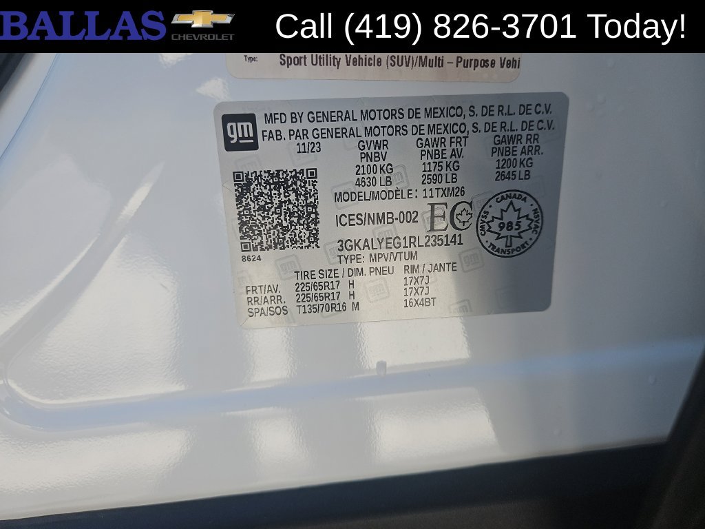 Certified 2024 GMC Terrain AT4 w/ GMC Pro Grade Package AWD/4WD image 33