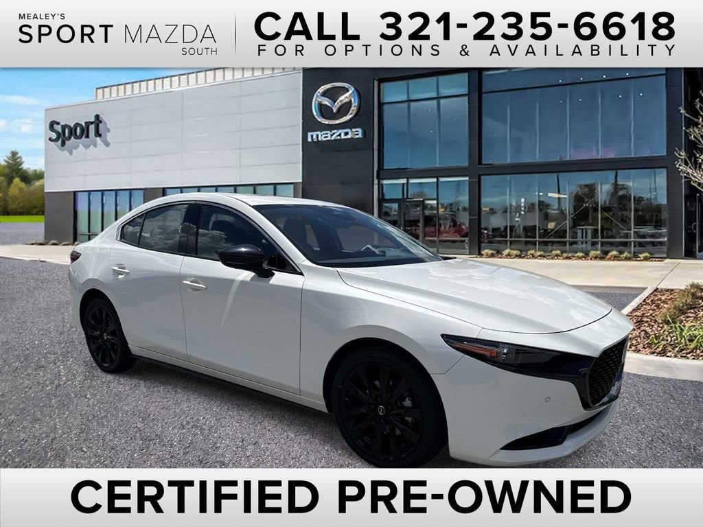 Certified 2025 MAZDA MAZDA3 2.5 Turbo Sedan w/Premium Plus