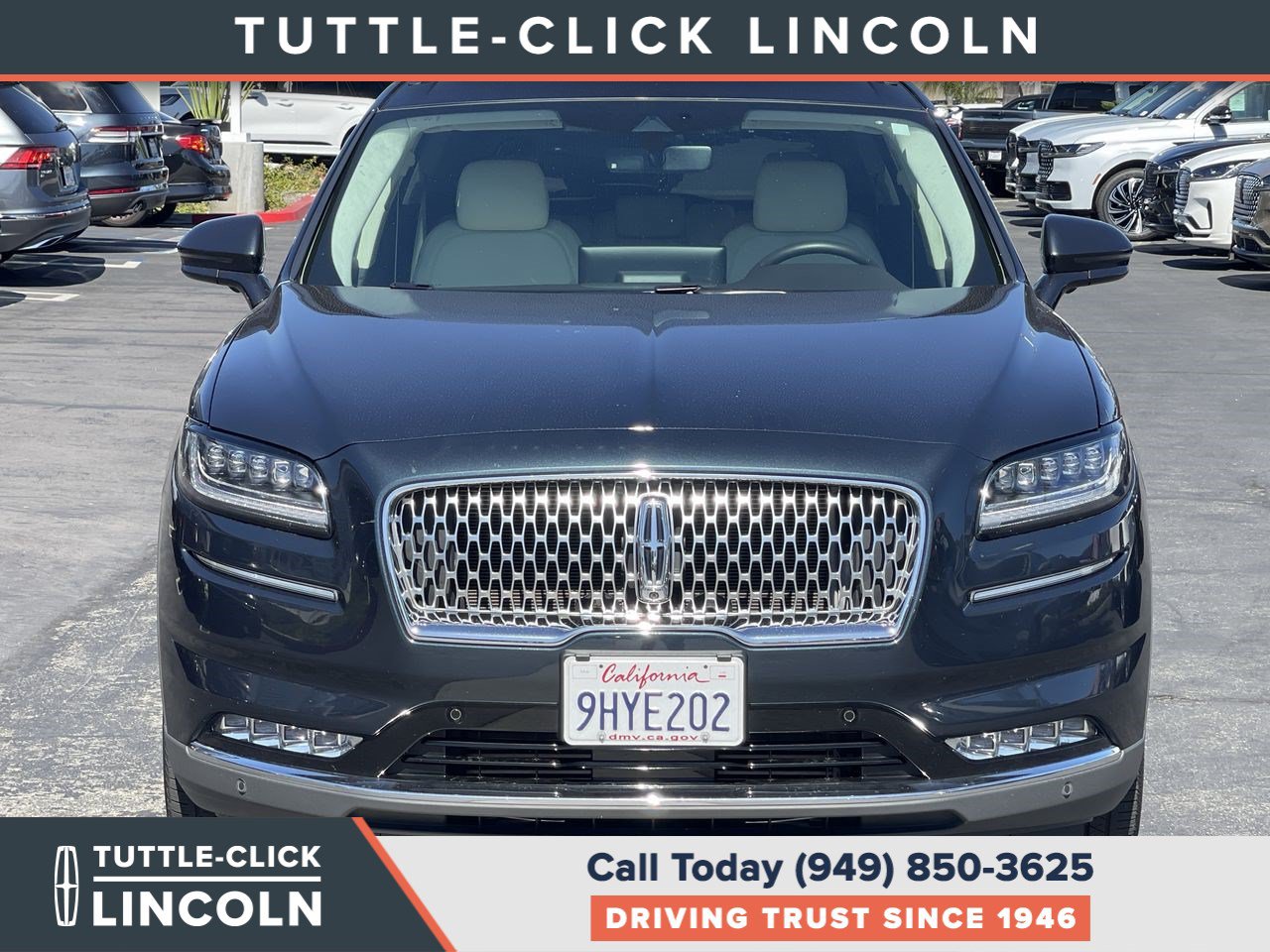 Certified 2023 Lincoln Nautilus Black Label w/ Class II Trailer Tow Package AWD/4WD image 2