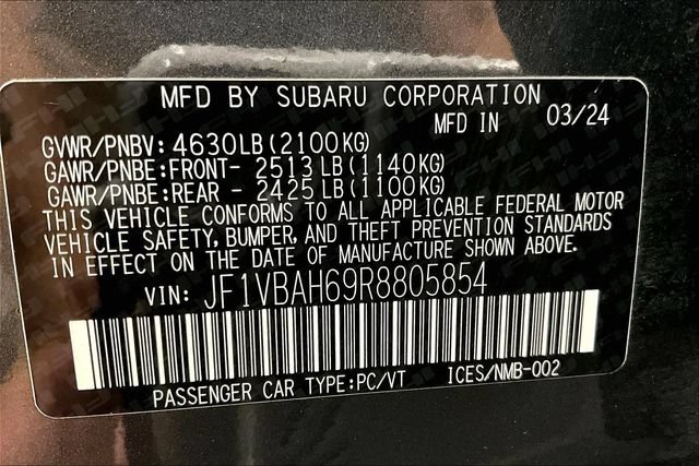 Used 2024 Subaru WRX Premium AWD/4WD image 22