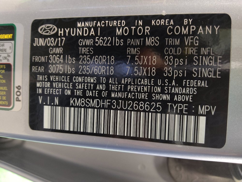 Used 2018 Hyundai Santa Fe SE image 33