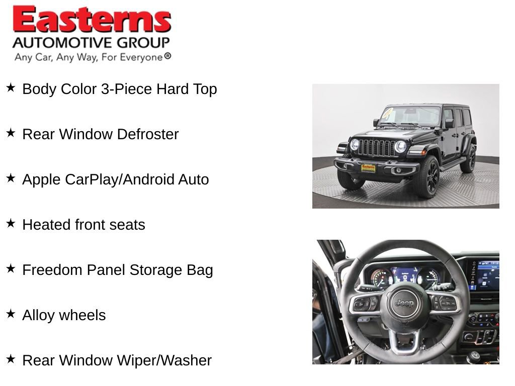 Used 2025 Jeep Wrangler Unlimited Sahara AWD/4WD image 11