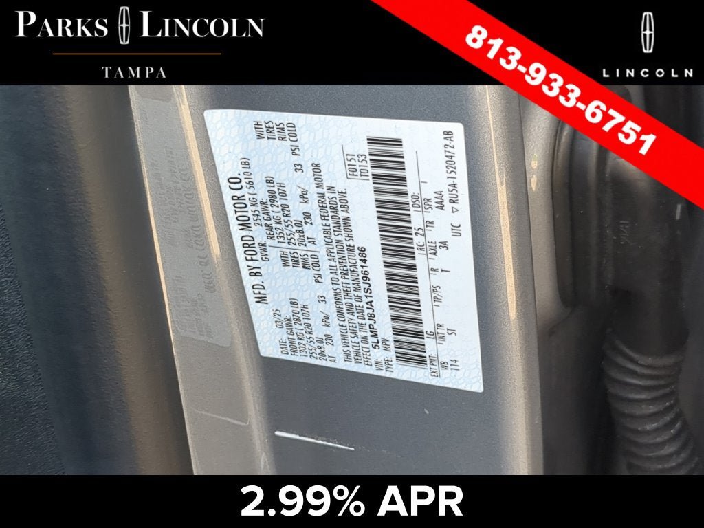 Certified 2025 Lincoln Nautilus Premier w/ Equipment Group 102A AWD/4WD image 35