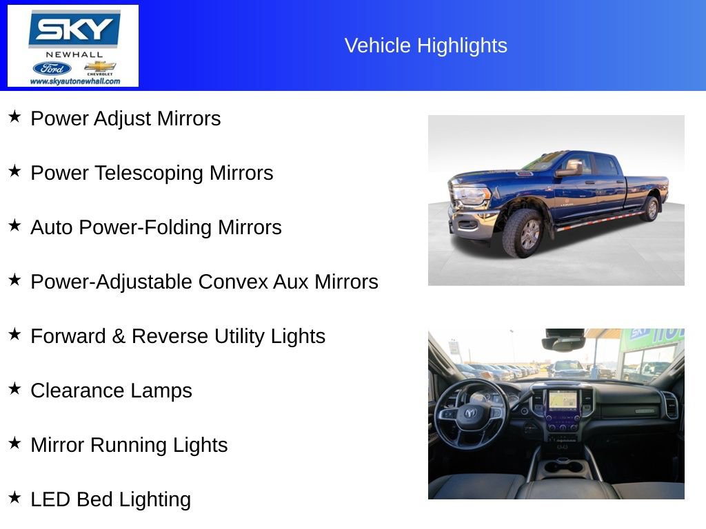 Used 2024 RAM 3500 Big Horn w/ Bed Utility Group image 38