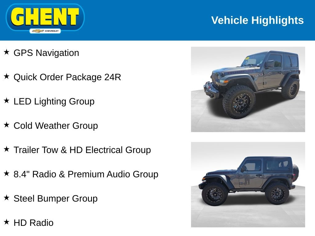 Used 2019 Jeep Wrangler Rubicon AWD/4WD image 2