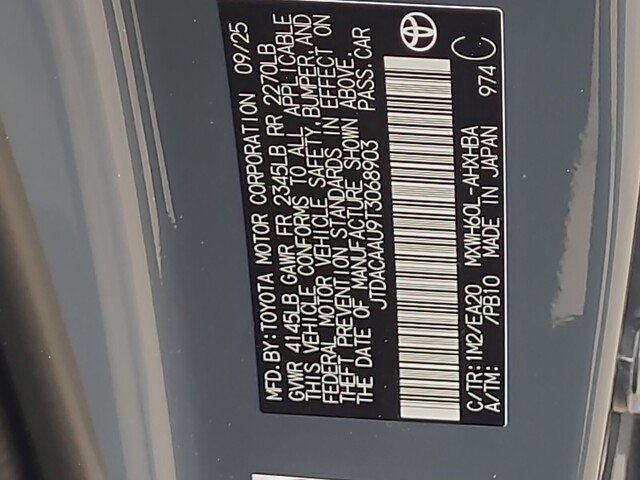 New 2026 Toyota Prius Limited FWD image 29