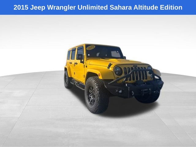 Used 2015 Jeep Wrangler Unlimited Sahara image 2