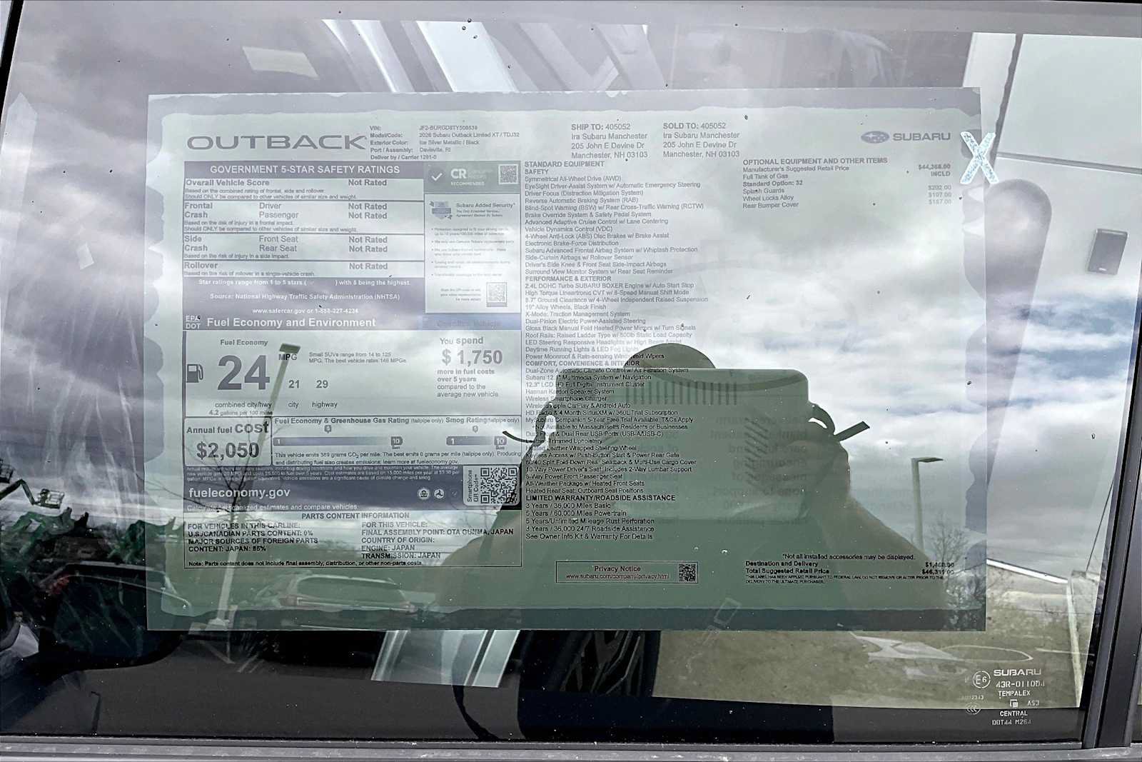 New 2026 Subaru Outback Limited XT AWD/4WD image 19