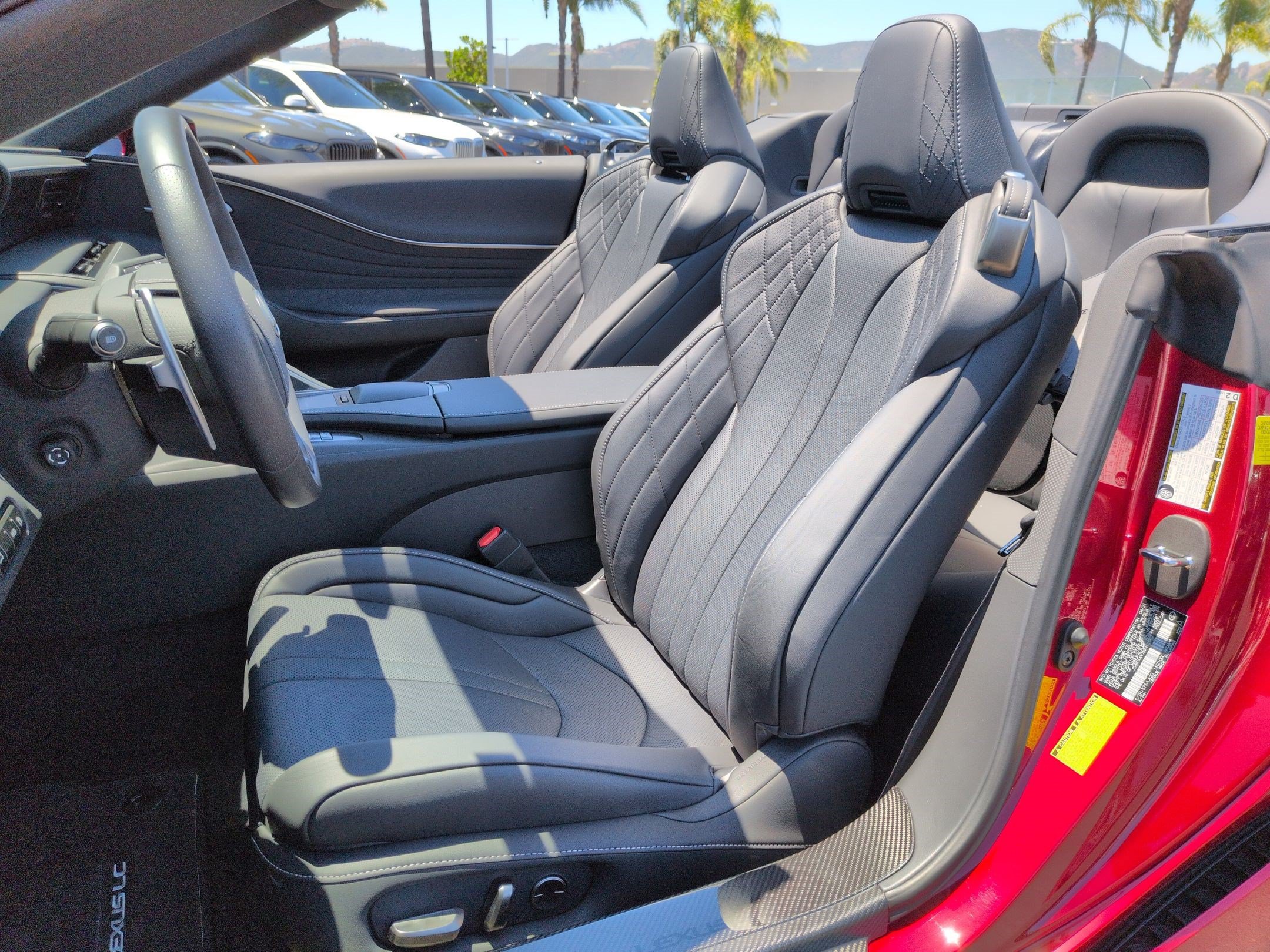 Used 2021 Lexus LC 500 Convertible w/ Touring Package RWD image 16
