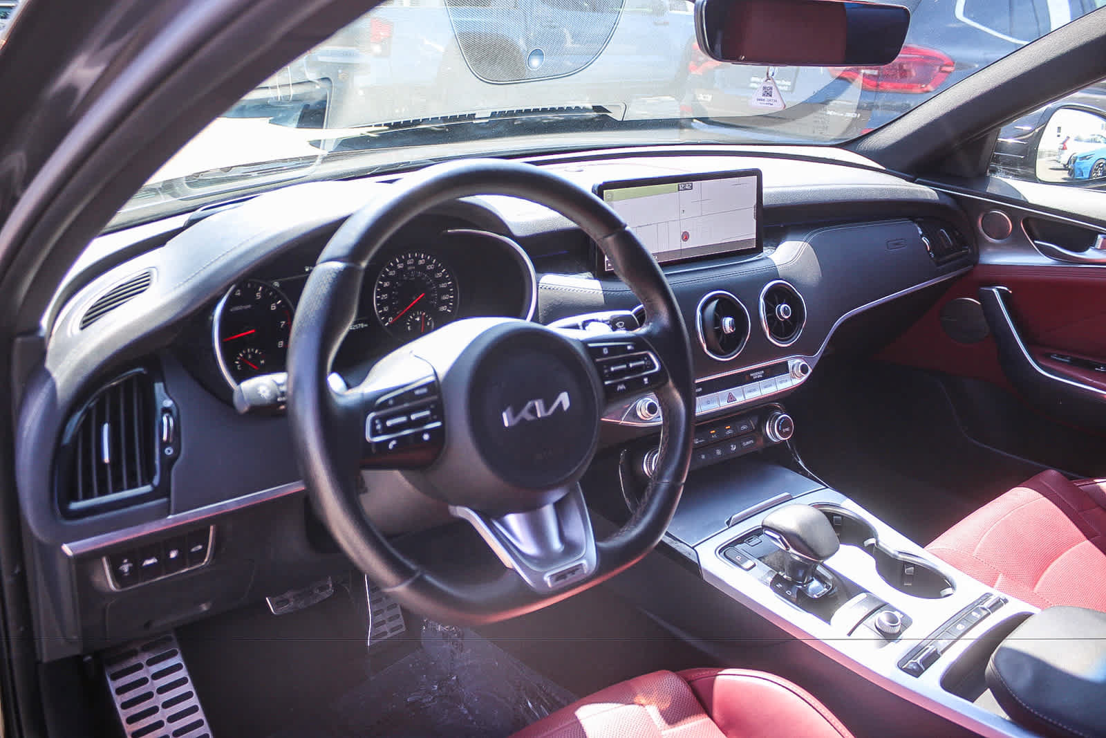 Used 2023 Kia Stinger GT2 w/ Red Interior Color Package RWD image 16