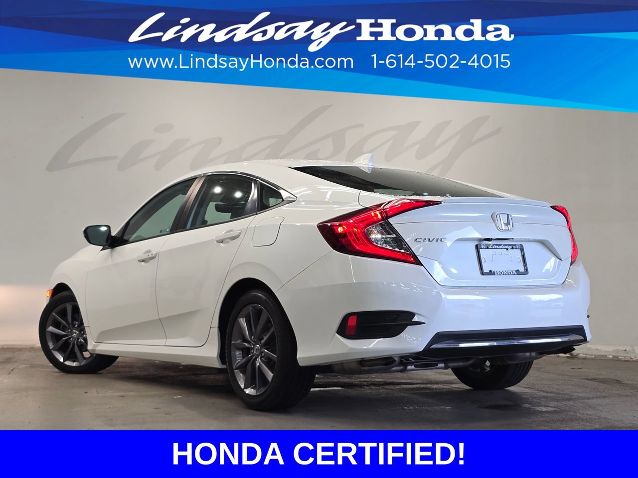Certified 2021 Honda Civic EX-L image 4