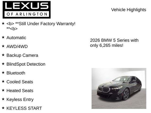 Used 2026 BMW 530i xDrive image 7