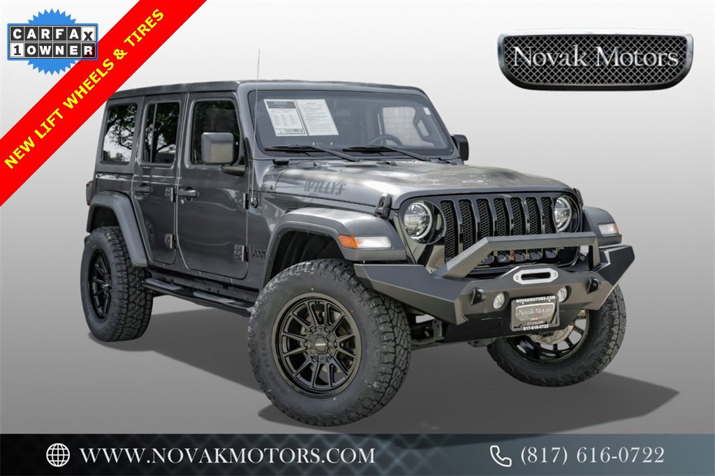 Used 2021 Jeep Wrangler Unlimited Sport image 1