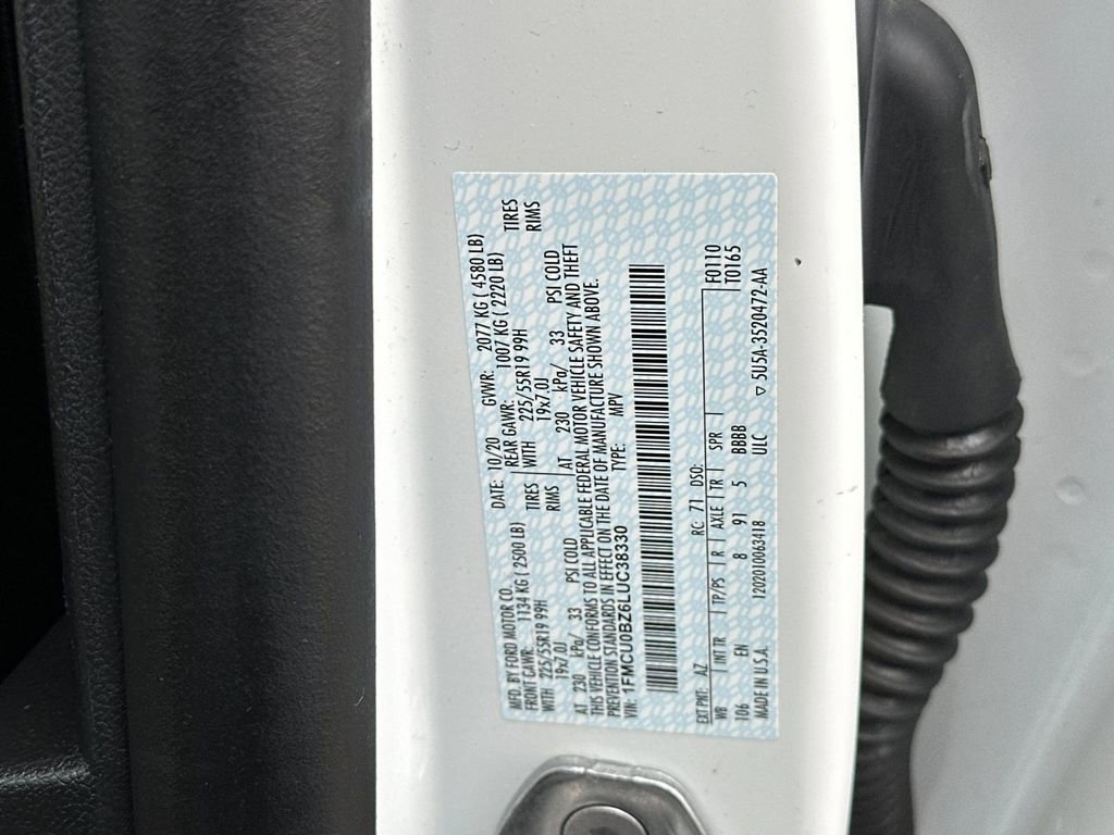 Certified 2020 Ford Escape SE Sport FWD image 28