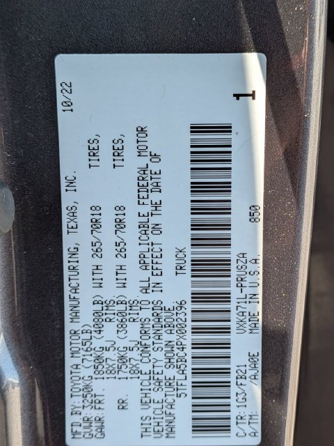 Used 2023 Toyota Tundra SR5 w/ SR5 Convenience Package RWD image 30