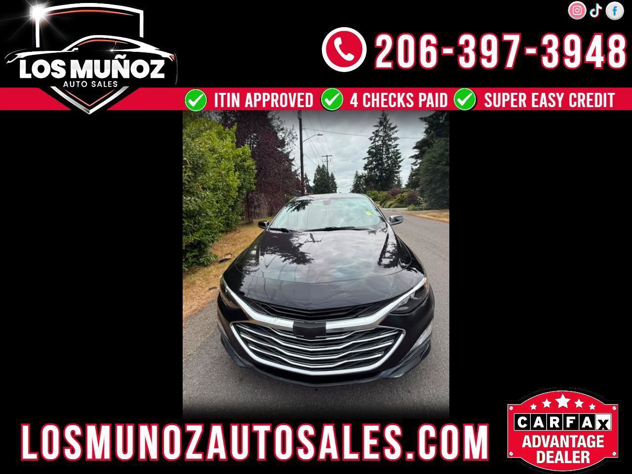 Used 2020 Chevrolet Malibu LT