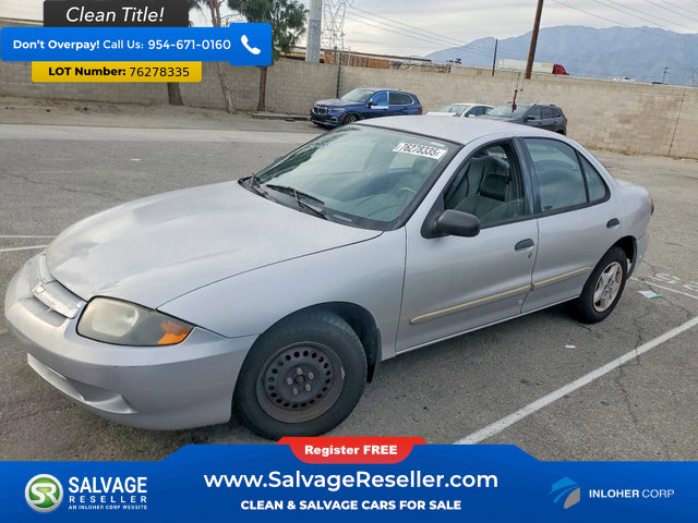 Used 2004 Chevrolet Cavalier Sedan w/ Preferred Equipment Group FWD image 1