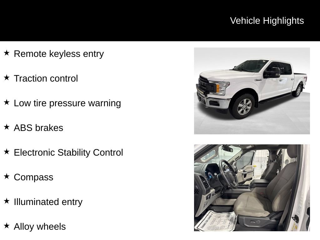 Used 2018 Ford F150 XLT w/ Equipment Group 301A Mid video 2